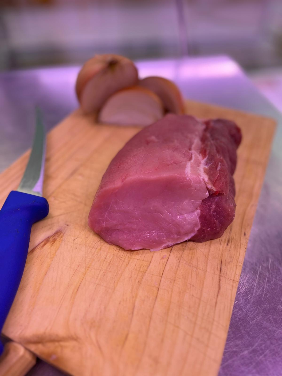 lomo de cerdo de castañas